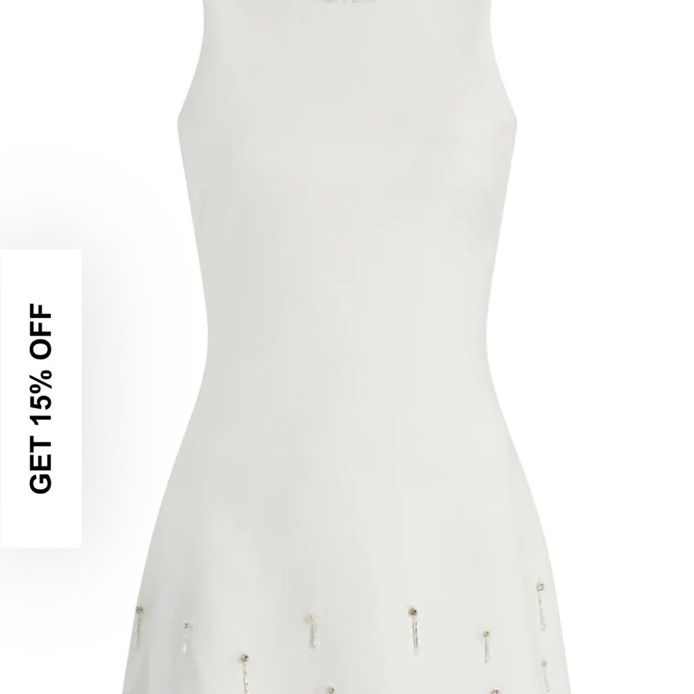 Likely Pink Halter Neck Embellished Sheath Mini Dress